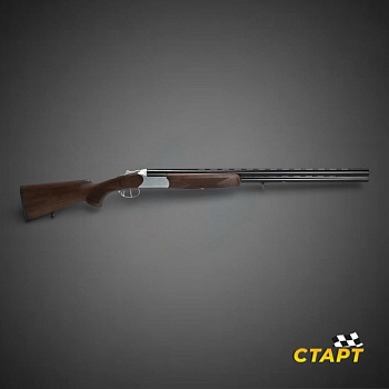 Ружье охот.глад. Huglu MALLARD GEN 3 кал. 12х76 мм, орех, 5 д/н, L-760 мм.