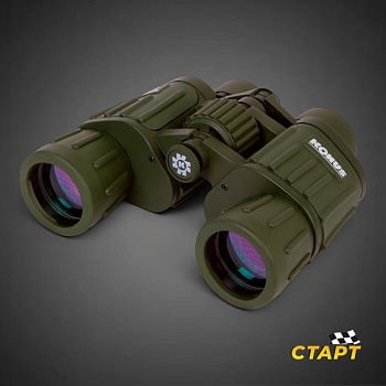 Бинокль Konus Army 8х42 WA, Porro-призмы, прорезиненный корпус