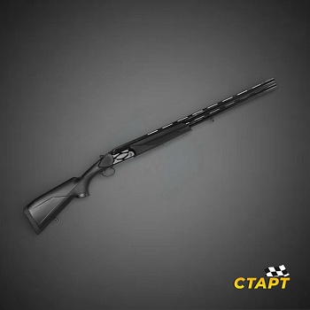 Ружье охот.глад. Kral Tundra A кал 12*76 мм, L- 710 мм, пластик.