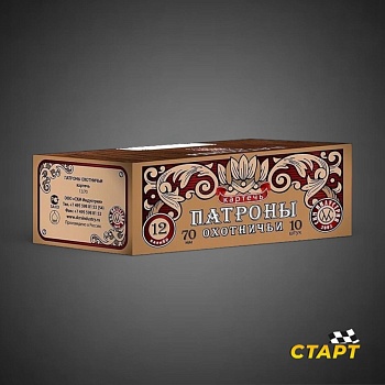 Патрон 12/70/36 СКМ Индустрия картечь 5,9 мм   
