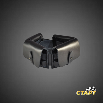 ПО-2  Ремень охотничий с подсумками кожаный К-32