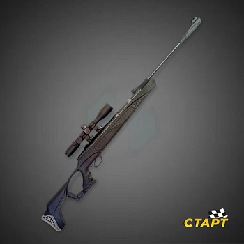 Винтовка пневм. Hatsan 125 PRO QE (переломка,пластик), кал 5,5 мм, 3 Дж