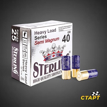 Патрон 12/76/40 Sterling Semi Magnum Турция
